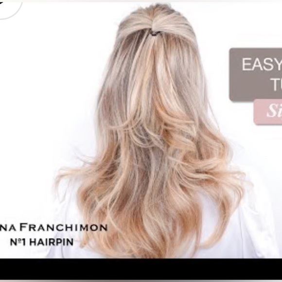 Fiona Franchimon No 1 Hairpin Emerald Green - New Without Box - Picture 5 of 9